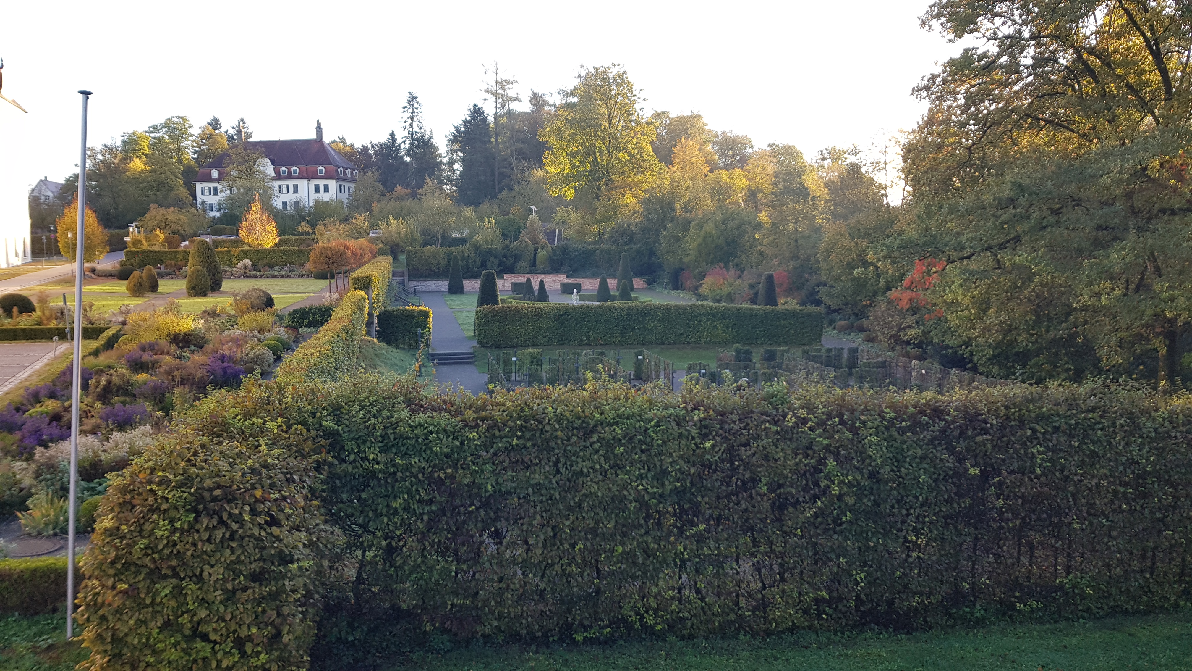 der Kräutergarten im Kloster Roggenburg